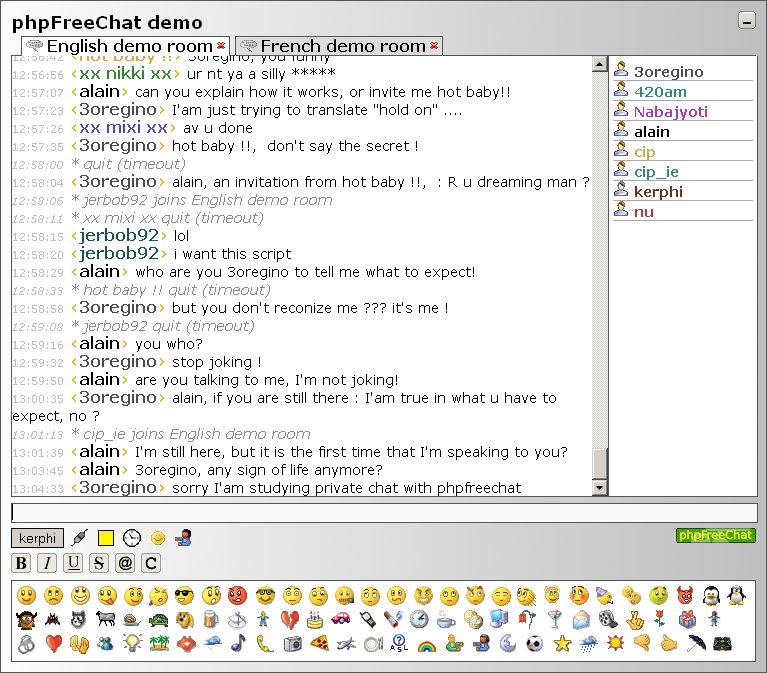 PhpFreeChat