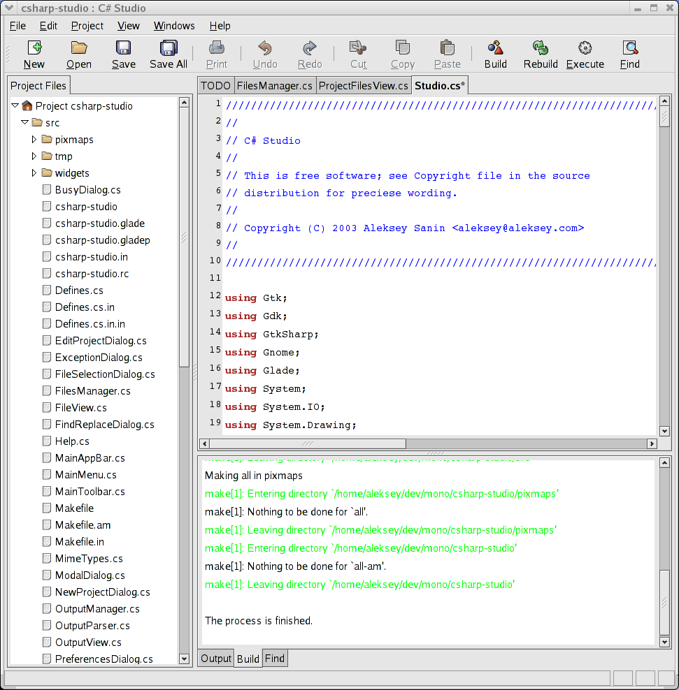 C# .NET开发工具- 开源软件库