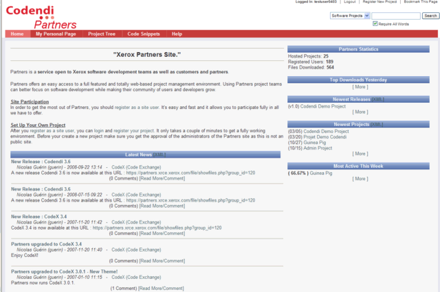Codendi - 项目协作管理平台 - 开源中国