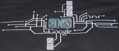 谷歌开发者大会T恤:附五个二维码(图) - 开源中
