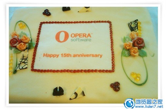 opera生日蛋糕