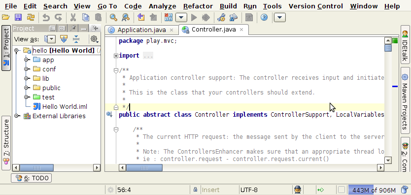 Complete Play Framework Integration Complete Play Framework Integration