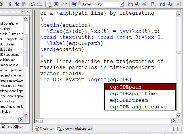 TeX\/LaTeX文档的IDE