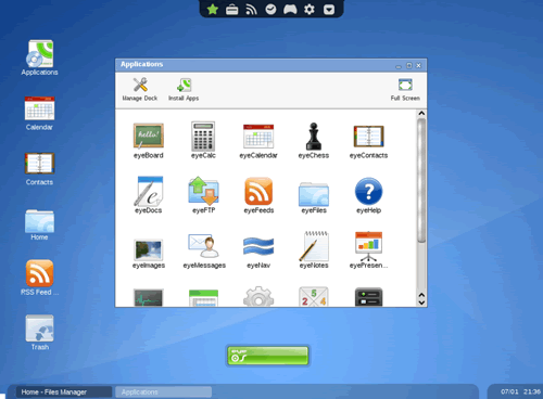 基于web的操作系统