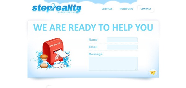 40 个设计精美的联系表单 - 开源中国