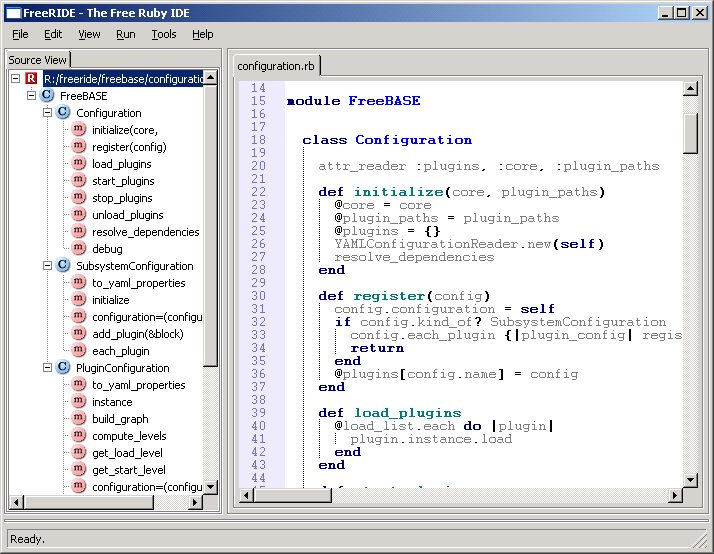 FreeRIDE首页、文档和下载 - Ruby 集成开发环境 - OSCHINA - 中文开源技术交流社区