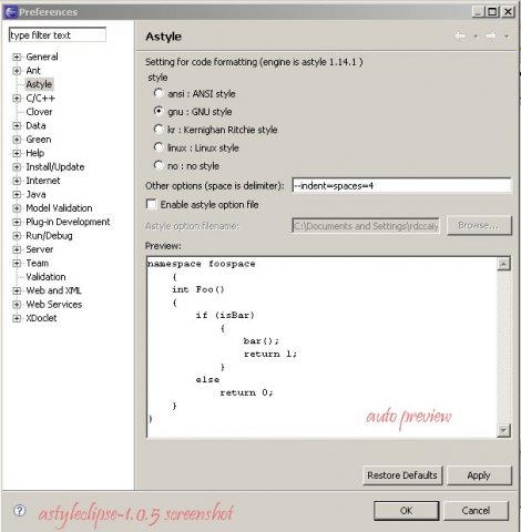 Astyle首页、文档和下载 - C++代码格式化插件 - OSCHINA - 中文开源技术交流社区