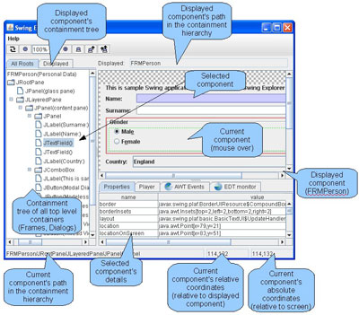 Component path. Компоненты Swing java. Java графический Интерфейс Swing. Swing библиотека java. Контейнеры Swing java.