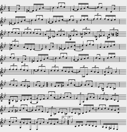 曲谱ABC(3)
