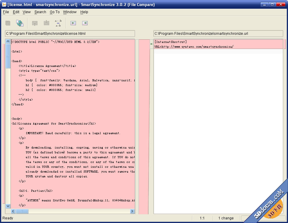 文件和目录比较工具