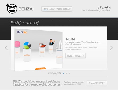 benzai.nl - Intelligent Use Of jQuery Sliders